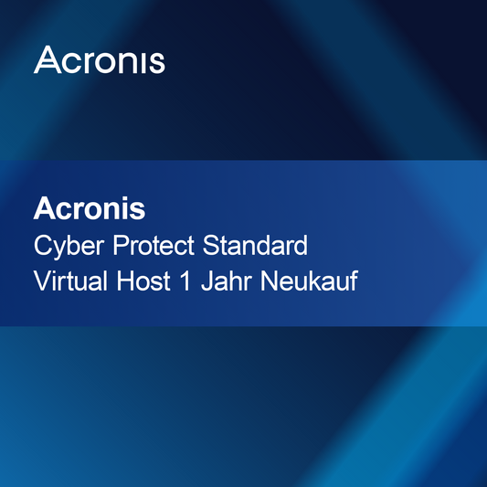 Acronis Cyber Protect Standard Virtuális Kiszolgáló