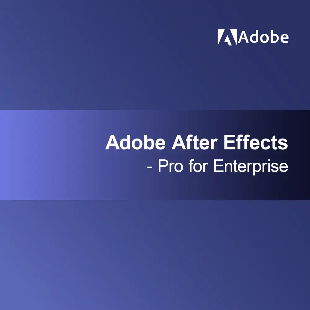 Adobe After Effects - Professzionális vállalati használatra