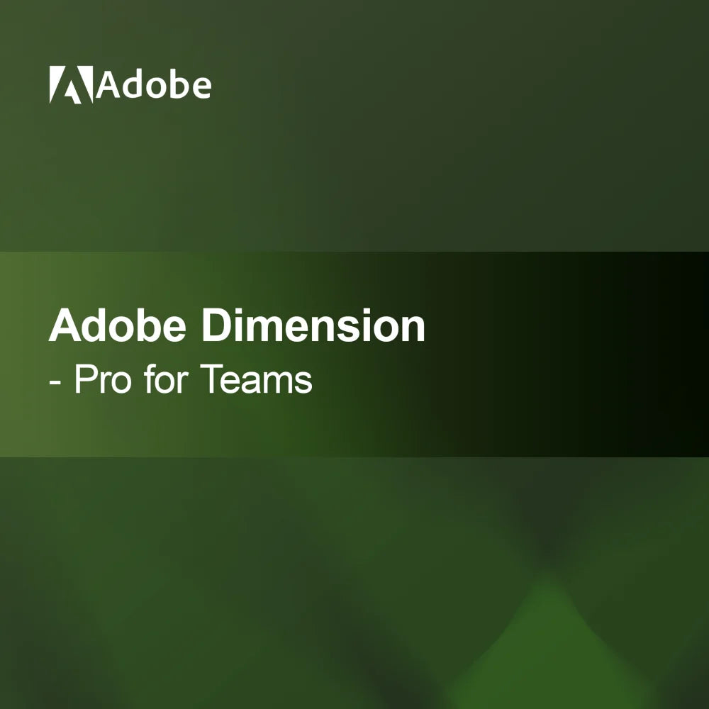 Adobe Dimension - Pro csapatoknak