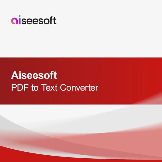 Aiseesoft PDF szöveggé alakító