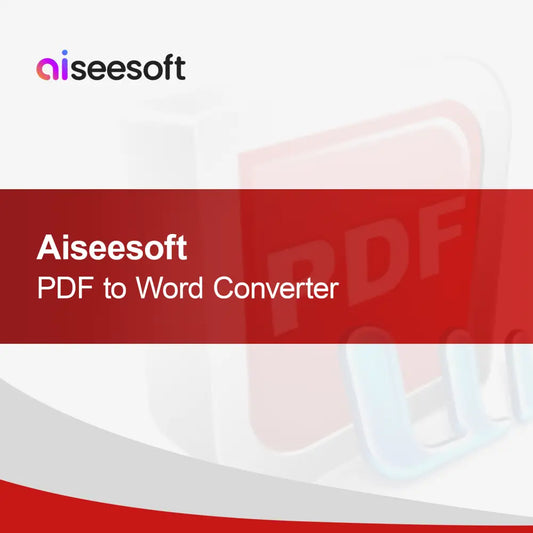 Aiseesoft PDF Word konverter