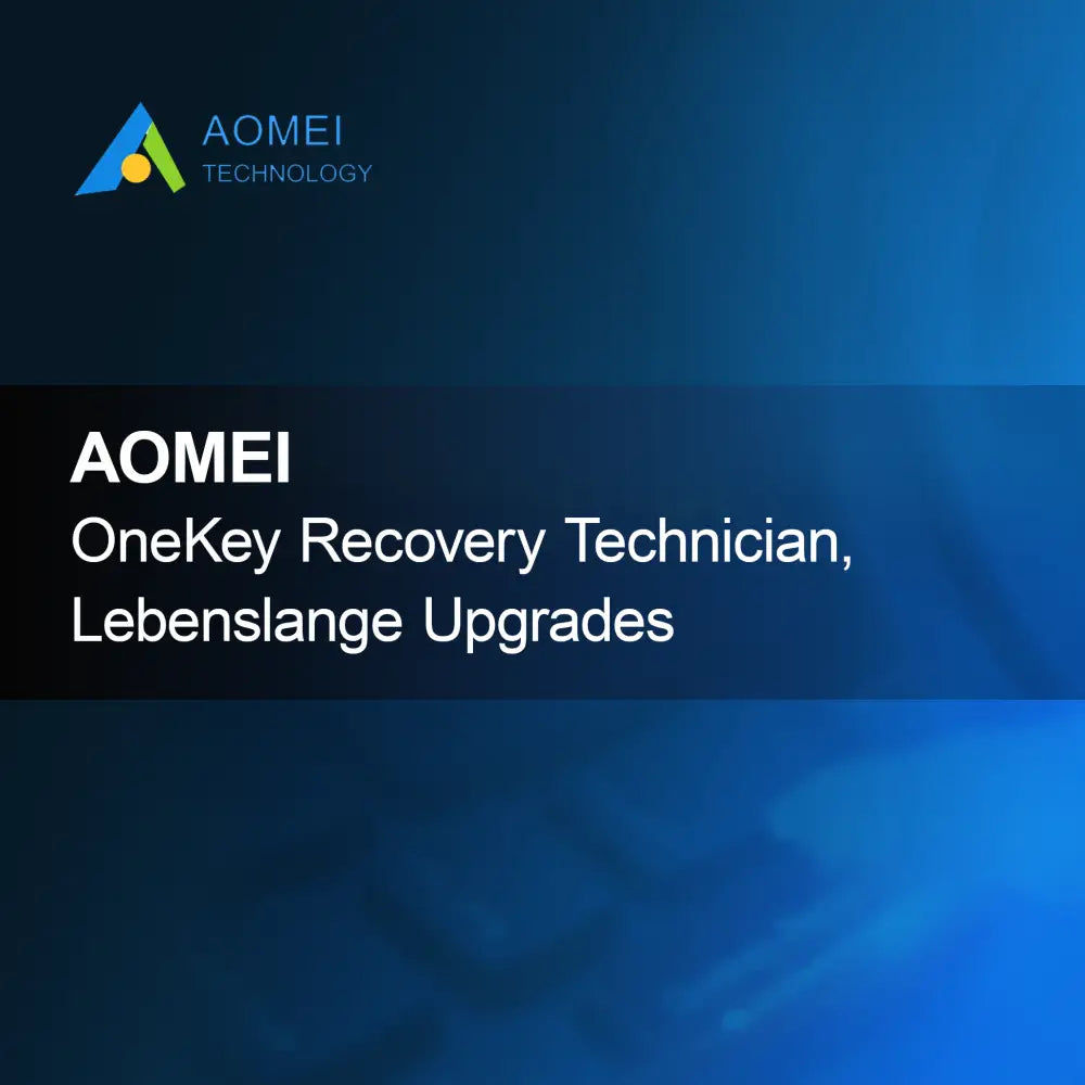 AOMEI OneKey Recovery Technikus, Élettartam Frissítések