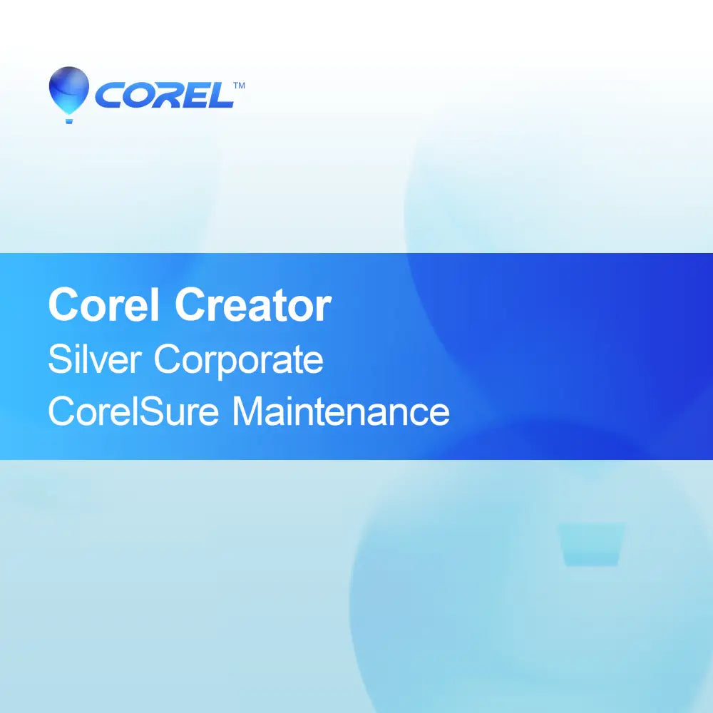 Corel Creator Silver Corporate CorelSure karbantartás