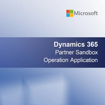 Dynamics 365 Partner Sandbox Műveleti Alkalmazás