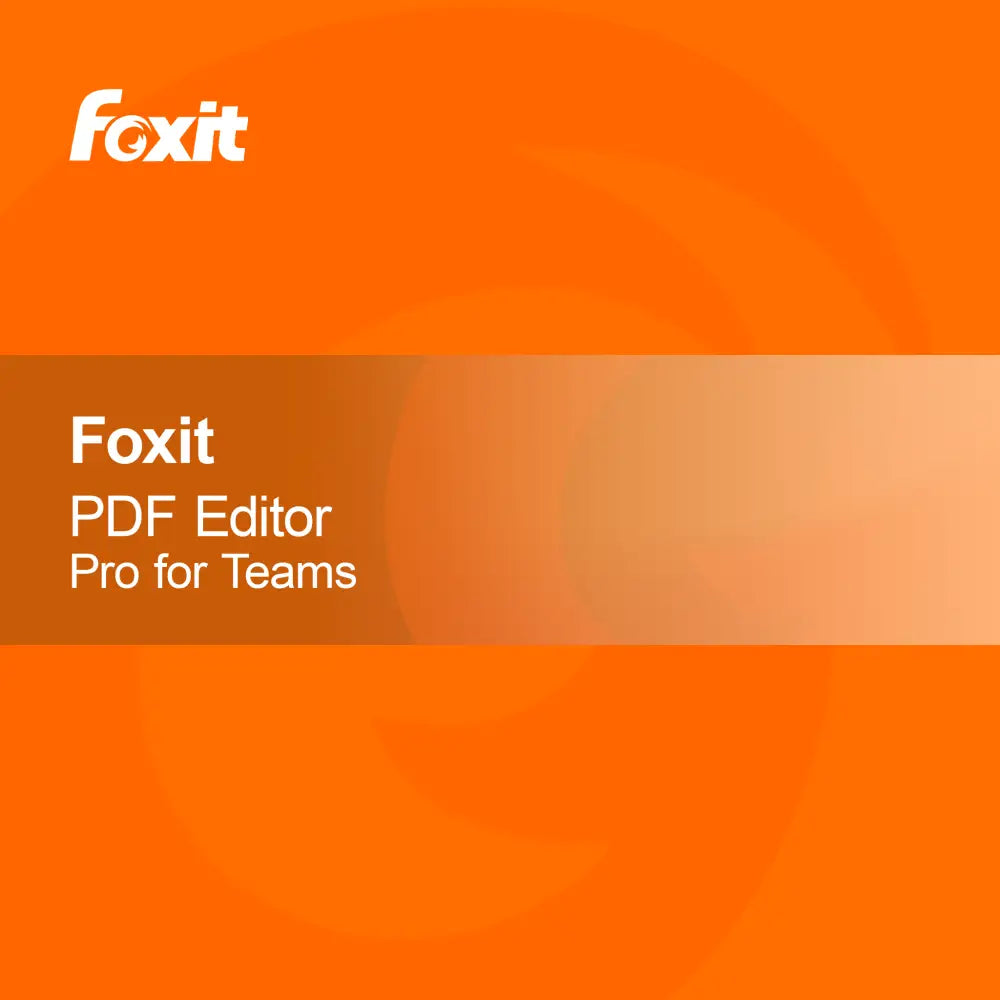 Foxit PDF Editor Pro csapatoknak