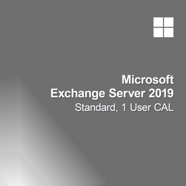 Microsoft Exchange Server 2019 Standard, 1 felhasználói CAL