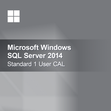 Microsoft SQL Server 2014 Standard 1 felhasználói CAL