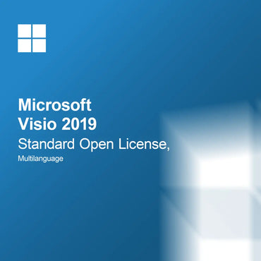 Microsoft Visio 2019 Standard, Nyílt licenc, Többnyelvű