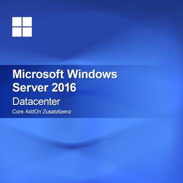 Microsoft Windows Server 2016 Datacenter, Core AddOn kiegészítő licenc