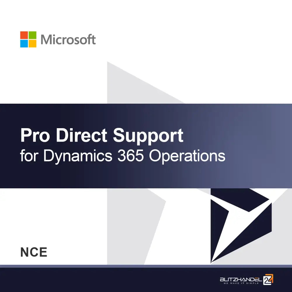 Pro Direct támogatás a Dynamics 365 Operations (NCE) számára