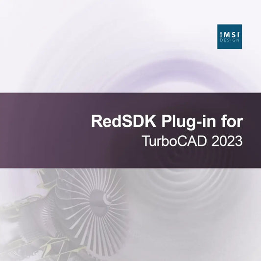 RedSDK Plug-in for TurboCAD 2023