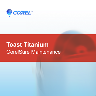 Toast Titanium CorelSure karbantartás