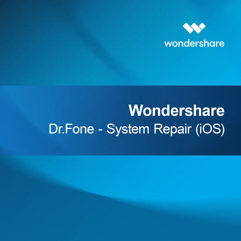 Wondershare Dr.Fone - Rendszerjavítás (iOS)