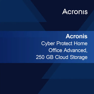 Acronis Cyber Protect Home Office Advanced, 250 GB felhőtárhely