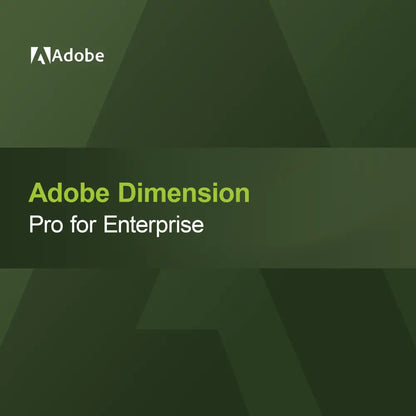 Adobe Dimension - Pro vállalatoknak