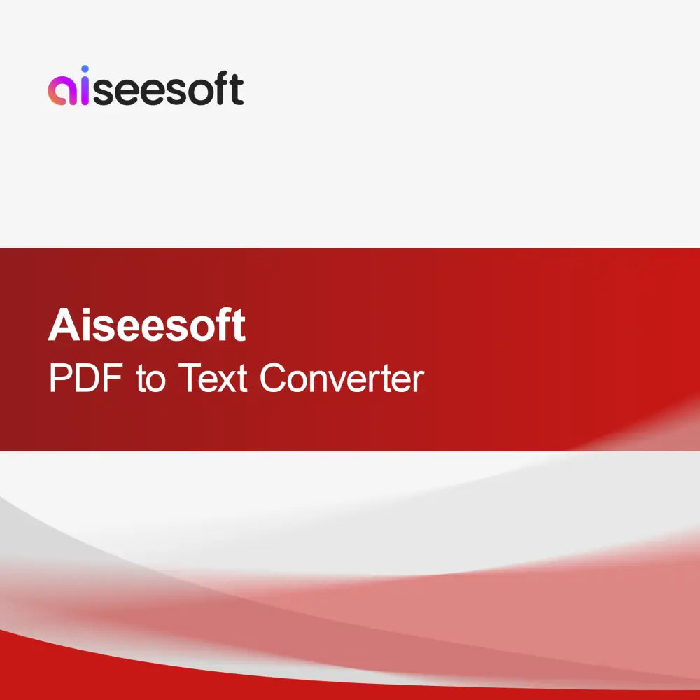 Aiseesoft PDF szöveggé alakító