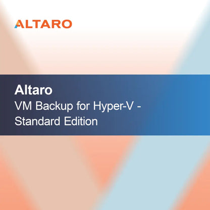 Altaro VM Backup for Hyper-V - Standard kiadás