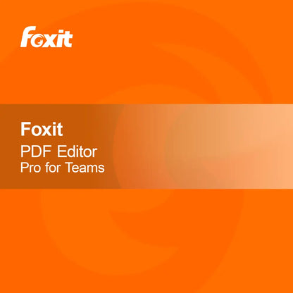 Foxit PDF Editor Pro csapatoknak