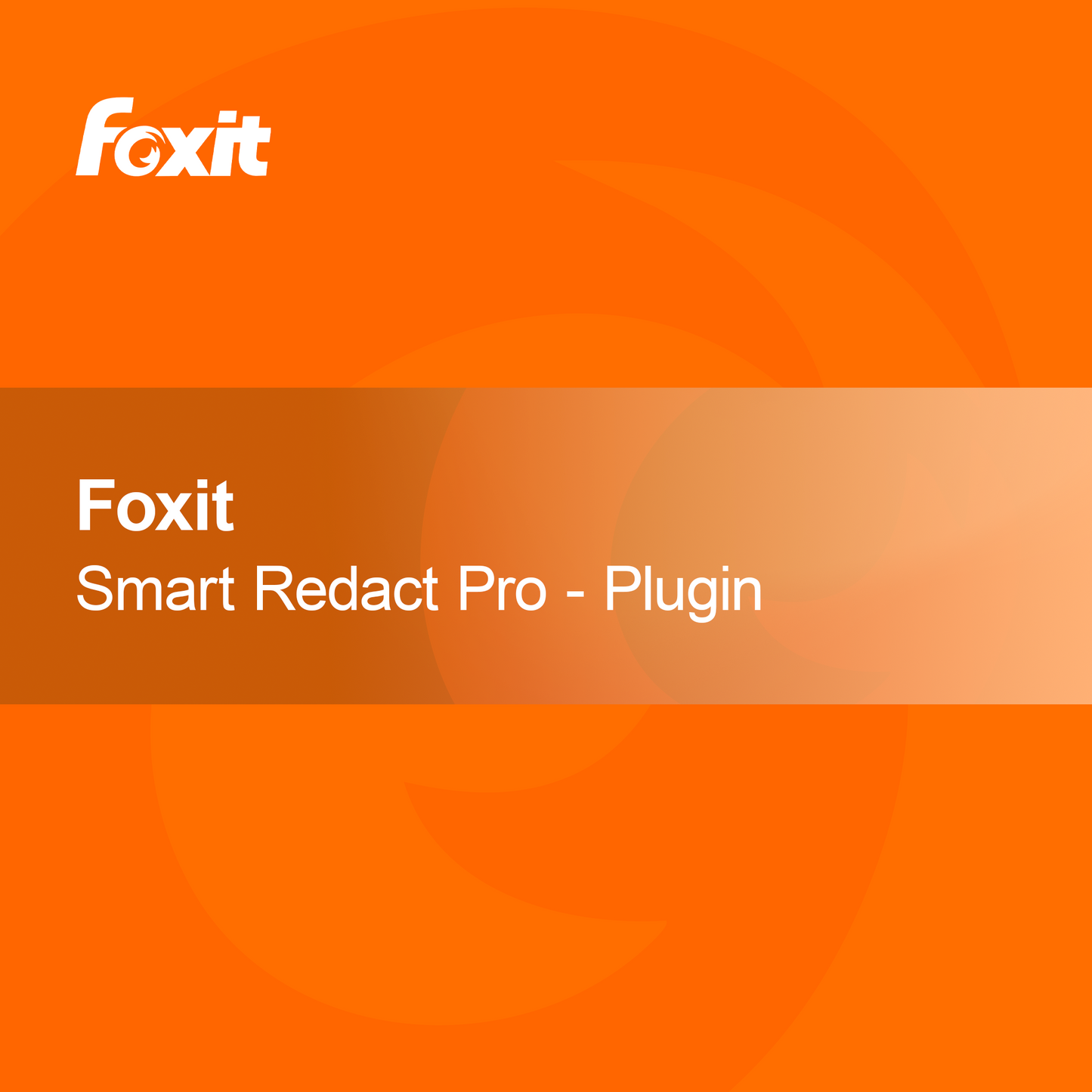 Foxit Smart Redact Pro - Bővítmény