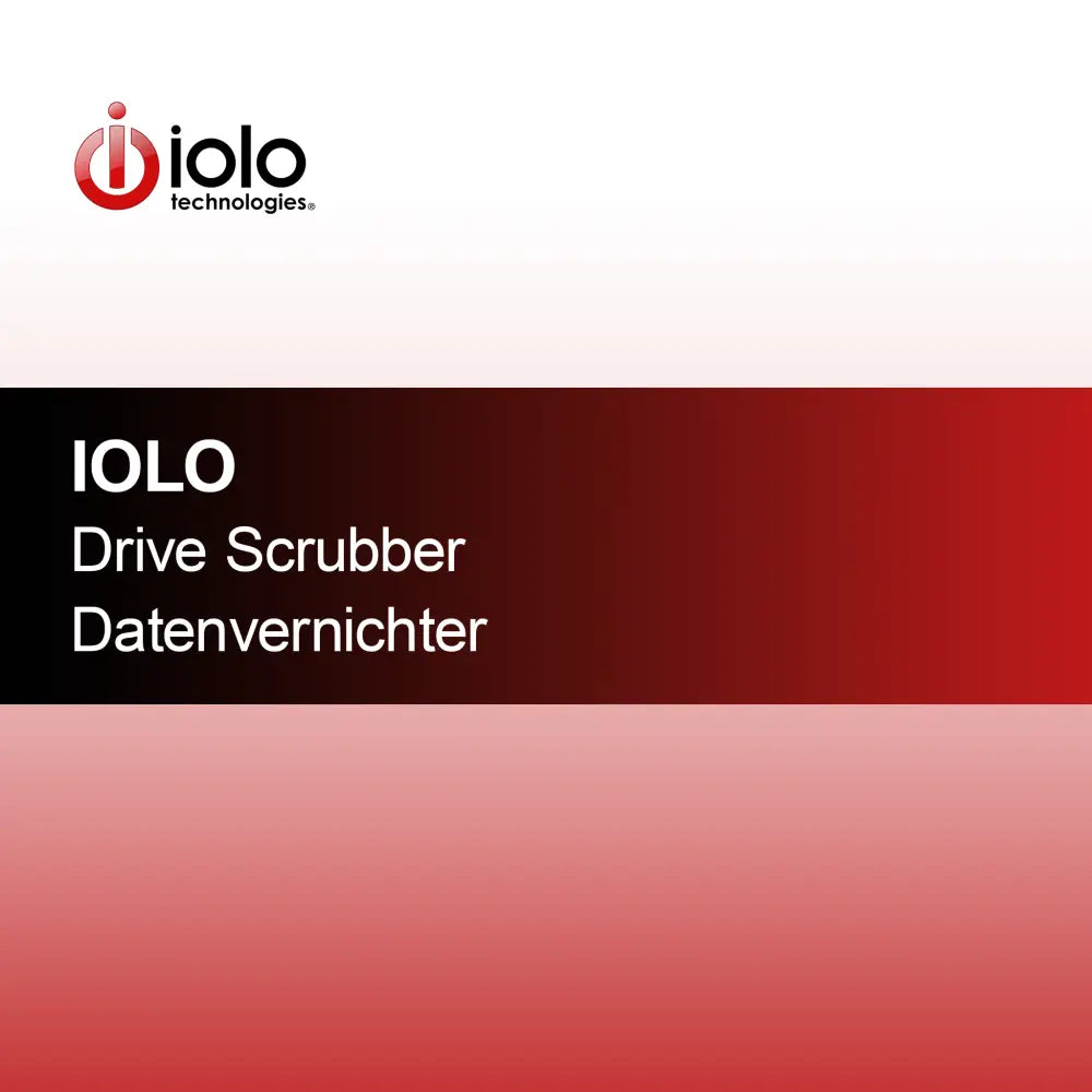 IOLO Drive Scrubber Adatmegsemmisítő