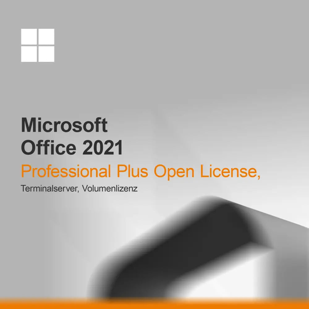 Microsoft Office 2021 Professional Plus Nyílt Licenc, Terminálszerver, Tömeges licenc