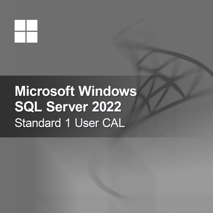 Microsoft SQL Server 2022 Standard 1 felhasználói CAL