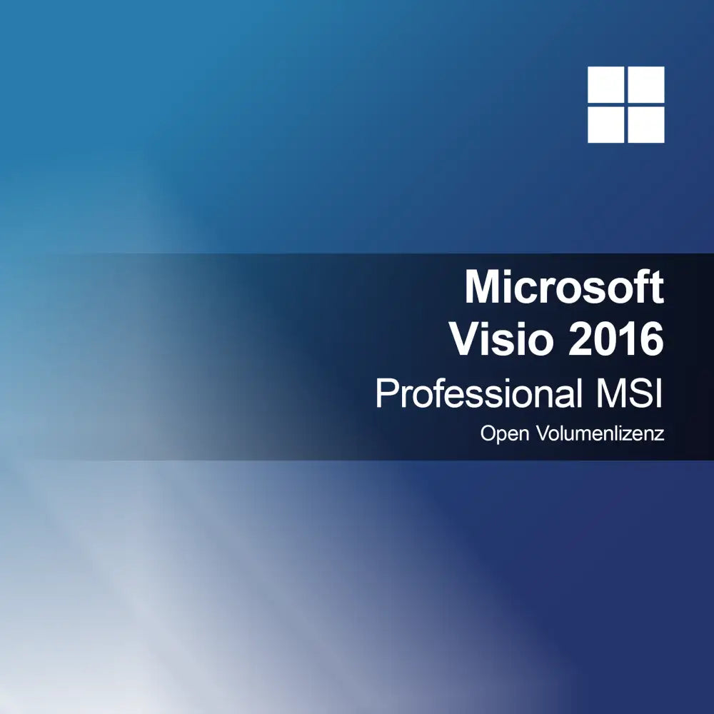 Microsoft Visio 2016 Professional MSI Nyílt Többfelhasználós Licenc