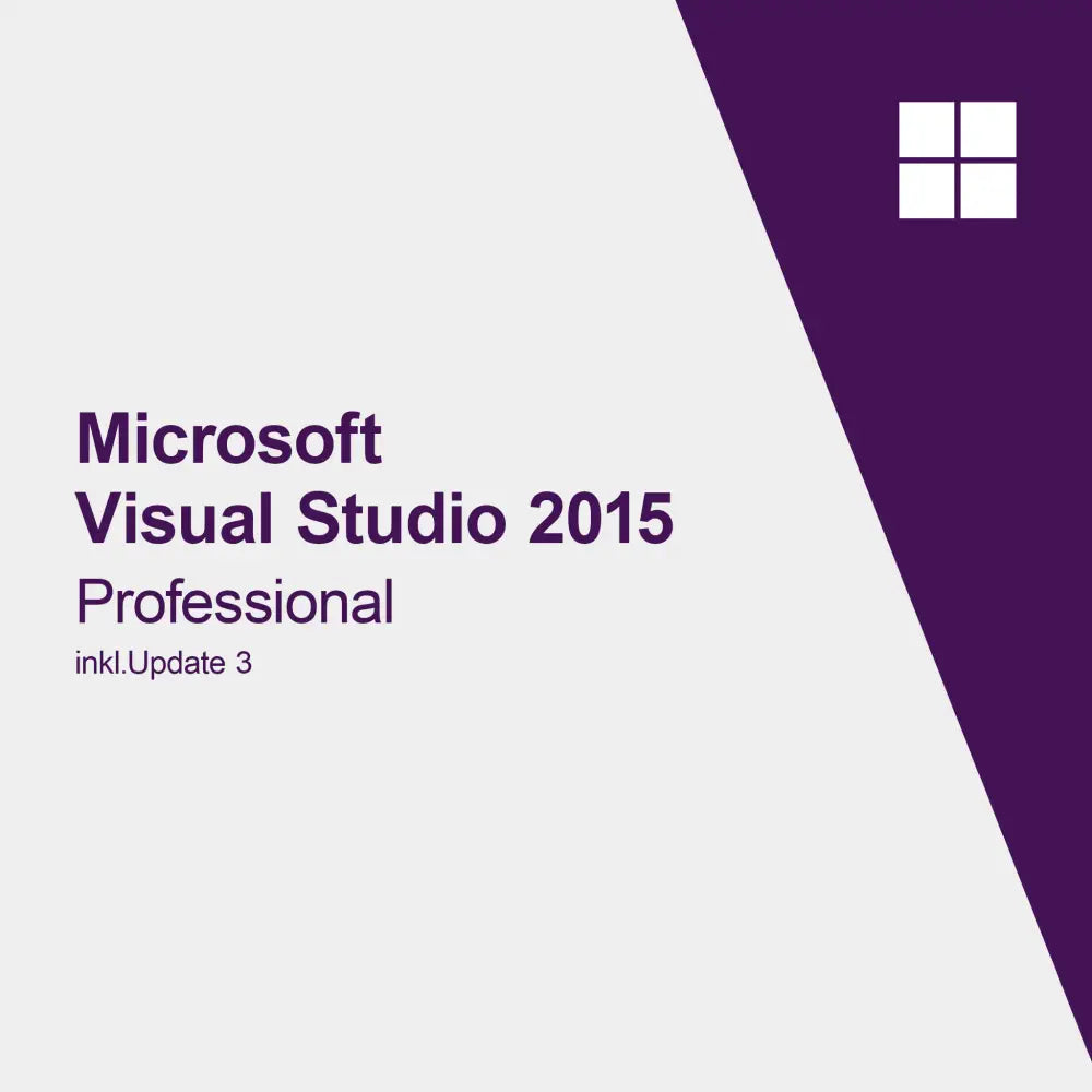 Microsoft Visual Studio 2015 Professional inkl.Update 3