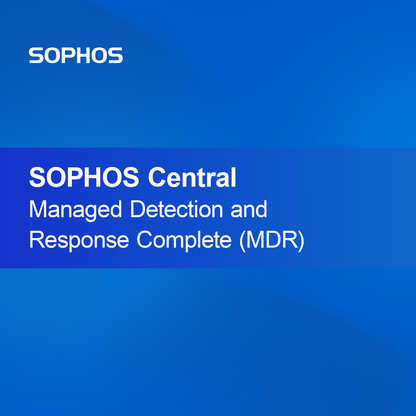 SOPHOS Central Felügyelt Észlelés és Válasz Teljes (MDR)