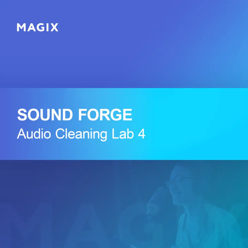 SOUND FORGE Audio Tisztító Labor 4