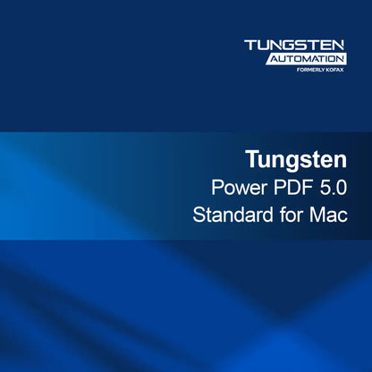 Tungsten Power PDF 5.0 Standard Mac-re