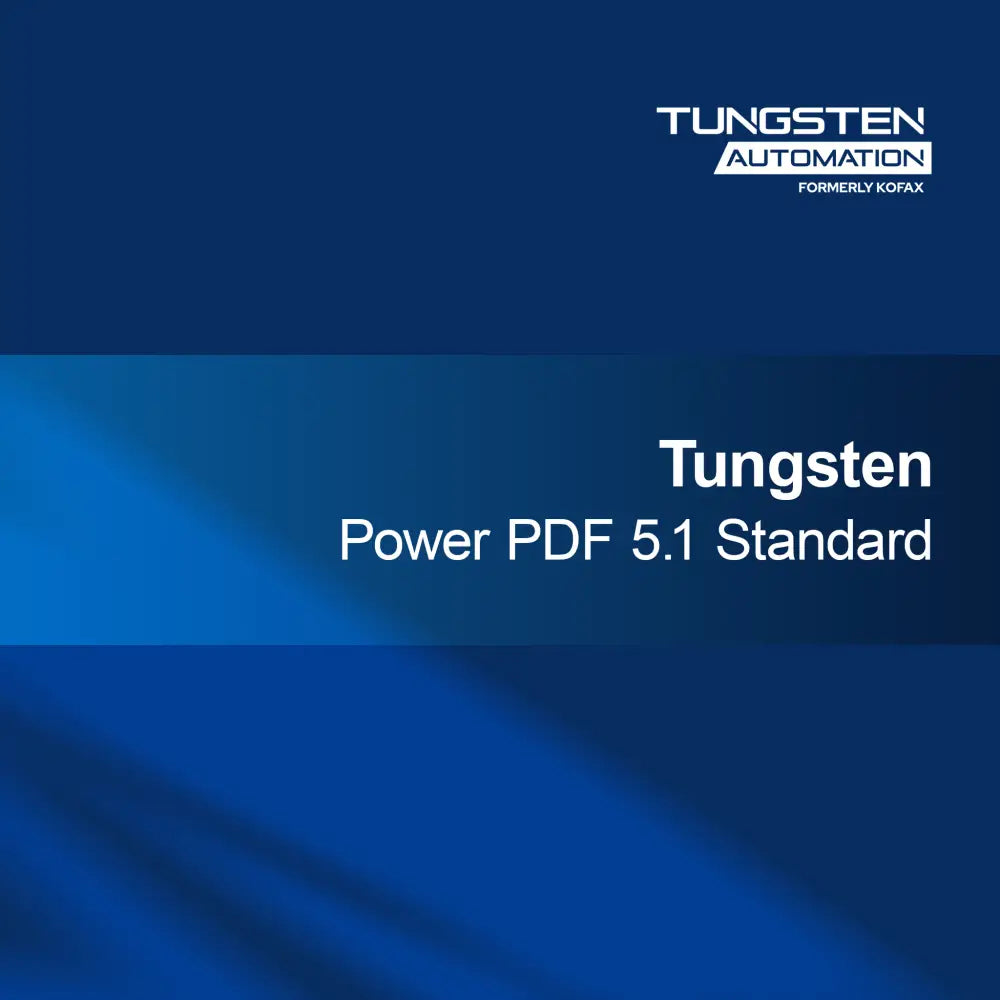 Tungsten Power PDF 5.1 Standard