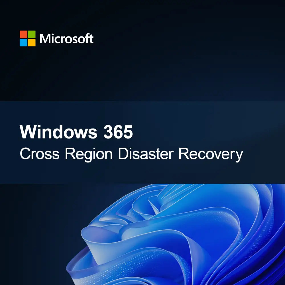 Windows 365 régiók közötti katasztrófa utáni helyreállítás
