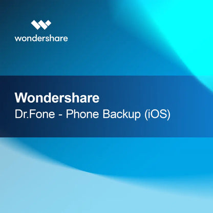 Wondershare Dr.Fone - Telefon biztonsági mentés (iOS)