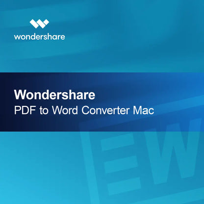 Wondershare PDF Word konverter Mac